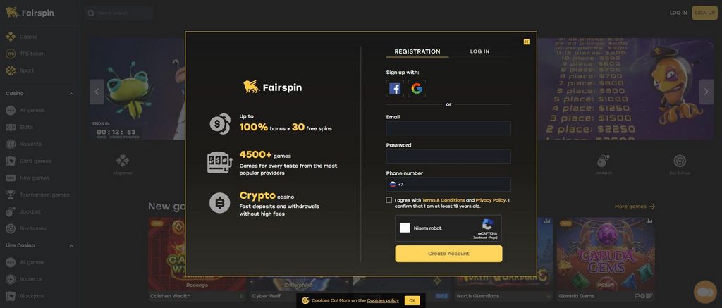 Fairspin Review & Ratings 2026|Is it legit & safe?